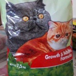 maknaan kucing im organic growth &amp; adult formula repack 500g