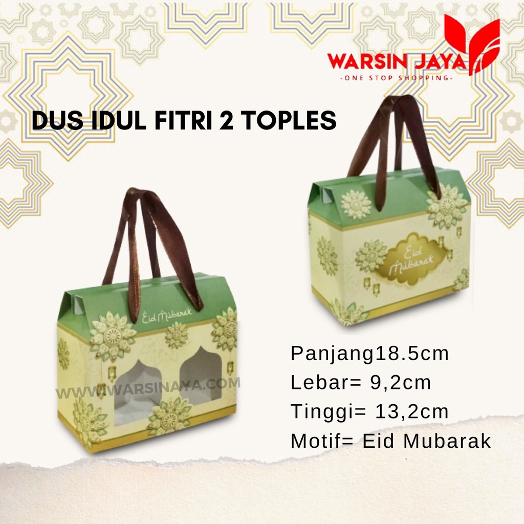 

DUS IDUL FITRI 2 TOPLES JAR/PC