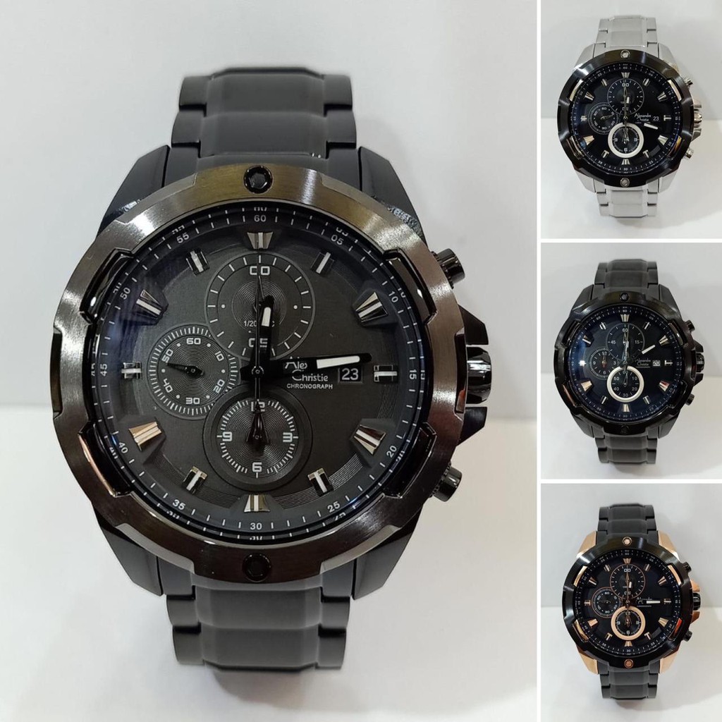 Jam Pria Alexandre Christie AC6305 AC 6305 Original Garansi Resmi Alexander Christie Free Baterai