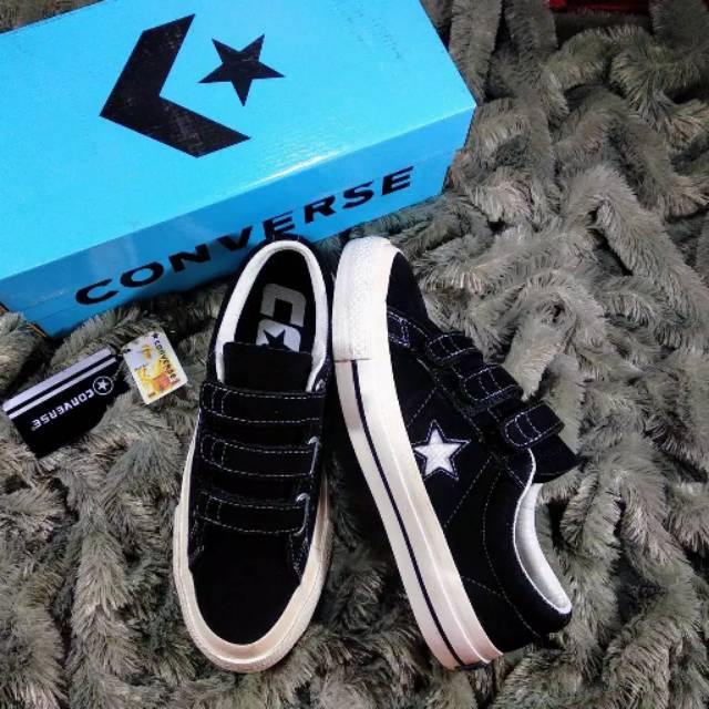 COD sepatu  sneakers converse  70s one star pro 3 velcro  