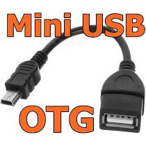OTG Kabel Adaptor MIKRO USB MINI USB OTG Cable Connect Kit for Android KABEL ON THE GO