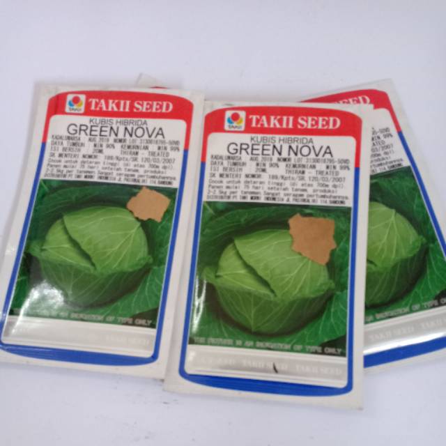 Benih Kubis Hibrida Green Nova