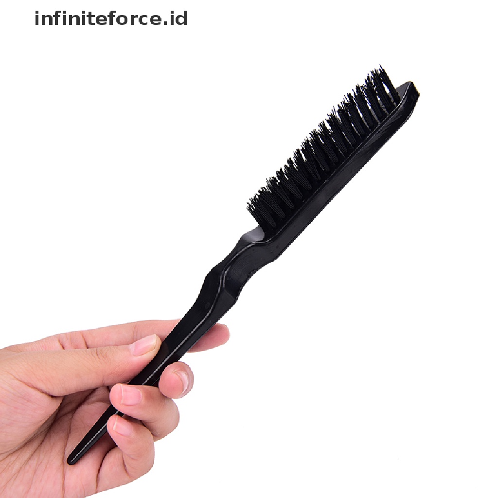 1pc Sisir Rambut Model Slim Line Untuk Styling