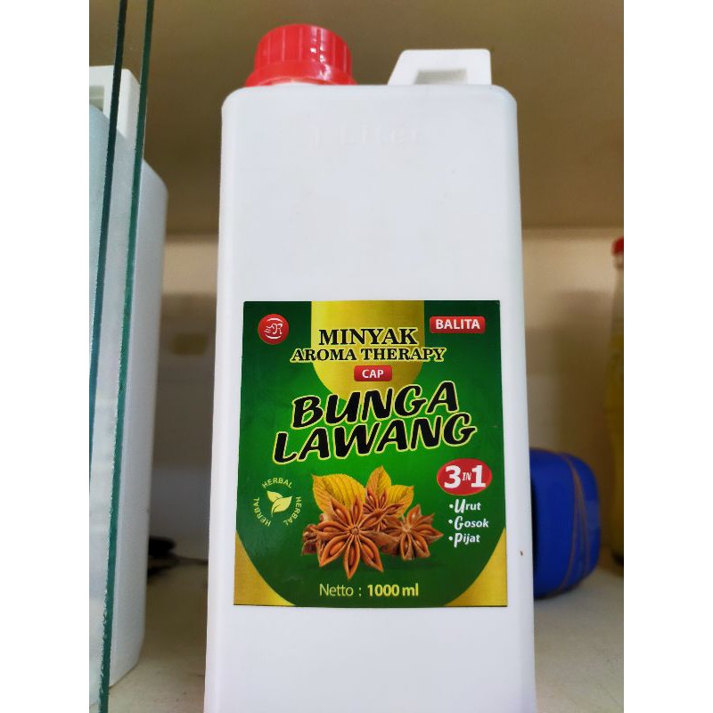 

Minyak Oles Cap Bunga Lawang 1000ml