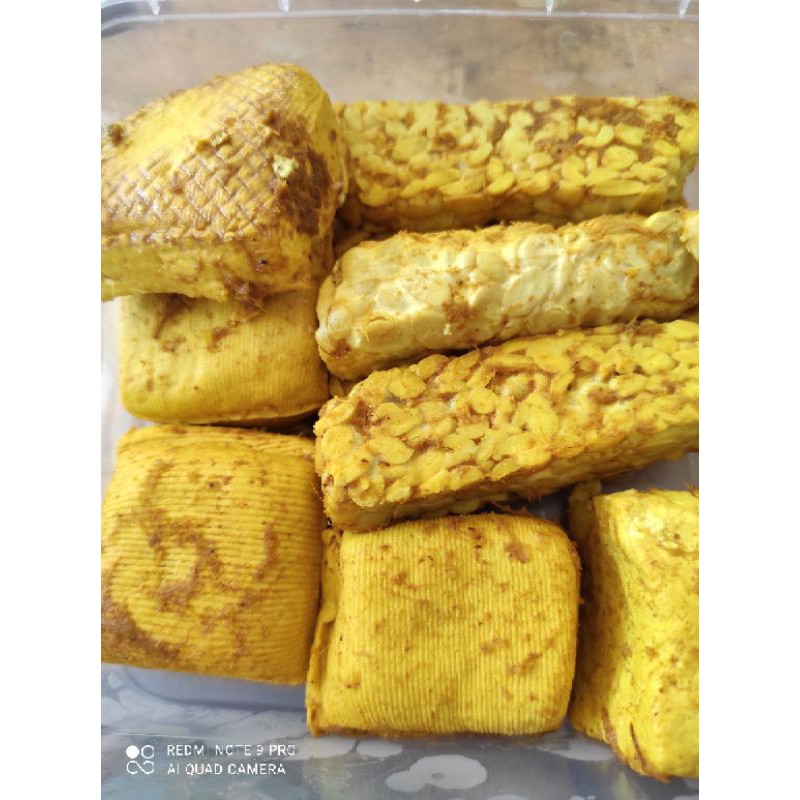 

Tempe Tahu bumbu kuning