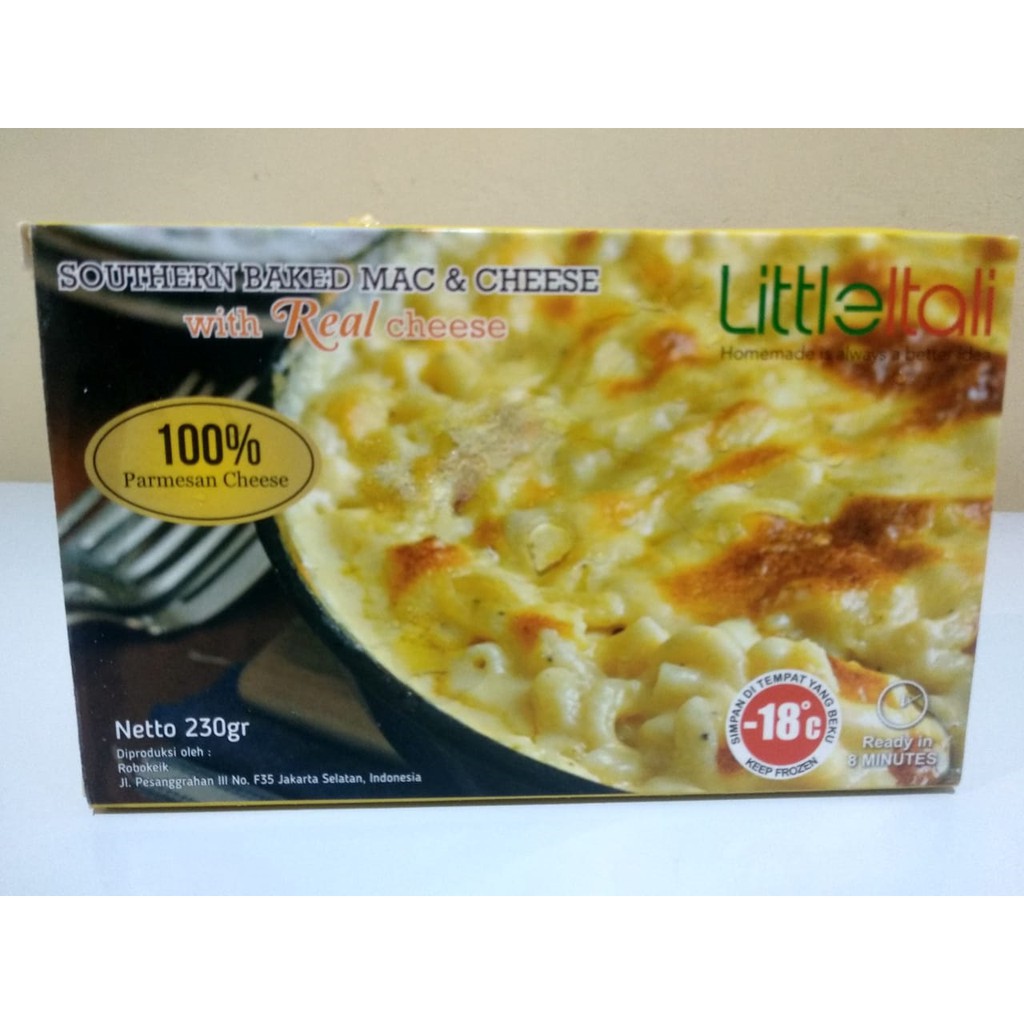 

Pasta Little Itali Southern Baked Mac & Cheese with real Cheese