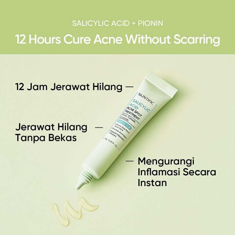(BISA COD) SKINTIFIC SALICYLIC ACID BHA ACNE SPOT TREATMENT