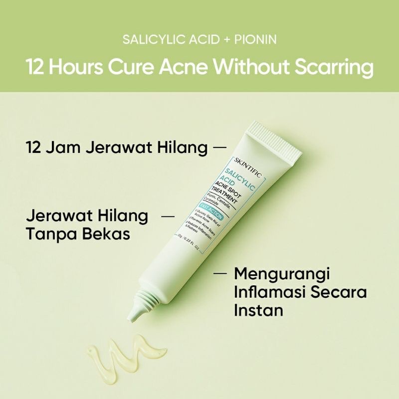 (BISA COD) SKINTIFIC SALICYLIC ACID BHA ACNE SPOT TREATMENT