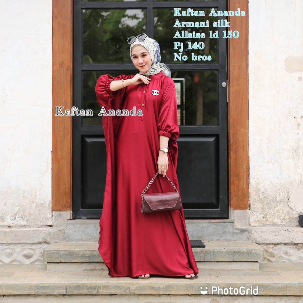 TERBARU KAFTAN ANANDA / KAFTAN MEWAH ORI PREMIUM TERLARIS KEKINIAN / KAFTAN CERUTY / KAFTAN MEWAH ELEGAN 2022 / KAFTAN BATIK / KAFTAN BAHAN / KAFTAN LEBARAN / KAFTAN REMAJA MODERN KONDAGAN / KAFTAN ARAB / KAFTAN DUBAI / KAFTAN JUMBO