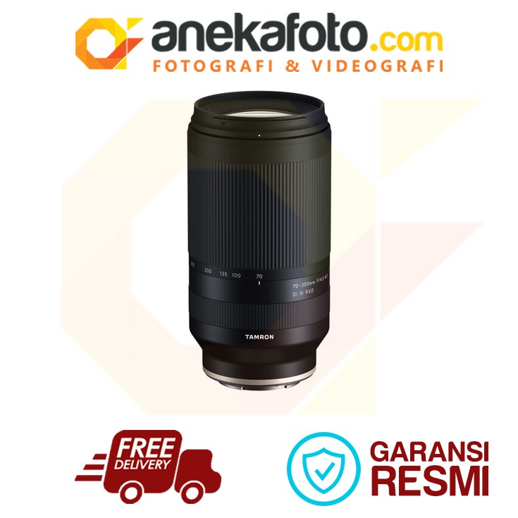 Tamron 70-300mm f/4.5-6.3 Di III RXD Lens for Sony E