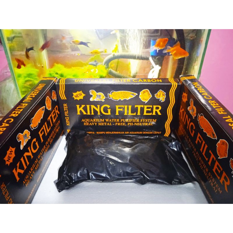 PENJERNIH AIR AQUARIUM King Filter Carbon Aktif Media Penjernih Air