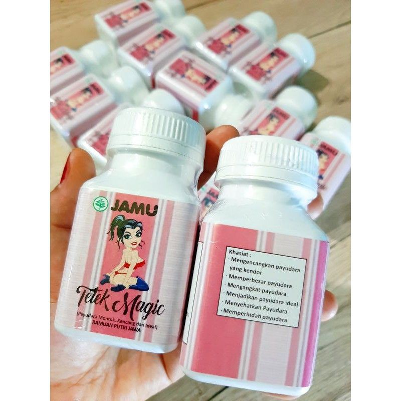JAMU TETEK MAGIC / JAMU MONTOK PAYUDARA / JAMU MONTOK  / PEMBESAR PAYUDARA