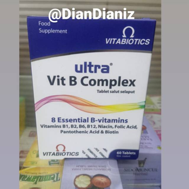 VITABIOTICS ULTRA VITAMIN B COMPLEX ISI 60