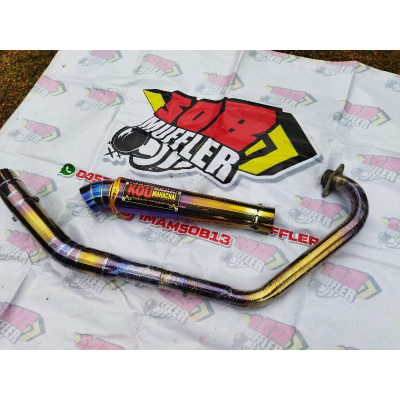 knalpot kou satria fu,f, satria fu barong,fu karbu