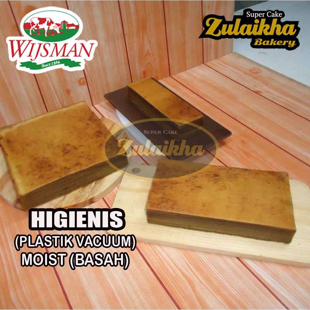 Lapis legit tanpa tepung super wisman ukuran 20 x 10 cm