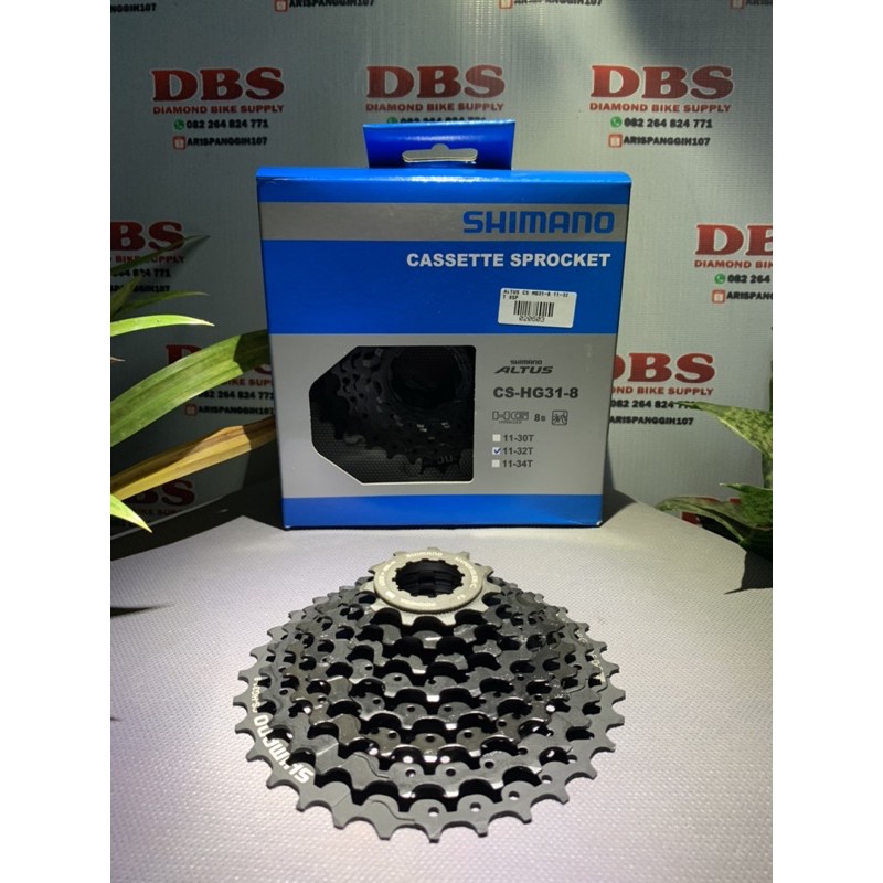 SPROCKET 8 SPEED 11 32 t GEAR BELAKANG 8sp GER SHIMANO 8speed