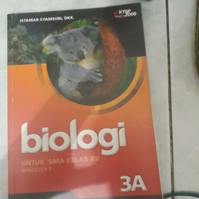 Buku Biologi KTSP kelas 12