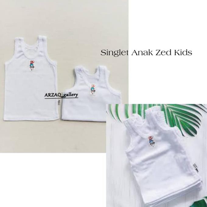 Singlet Kaos Dalam Anak Zed Kids
