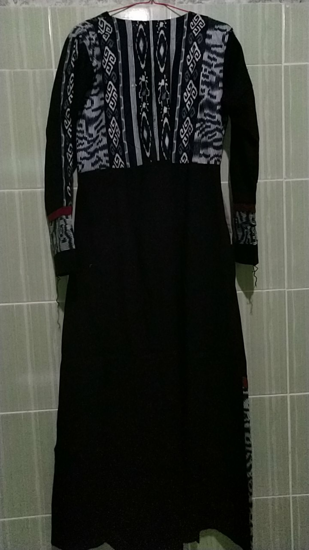 Gamis Batik Cap Kombinasi Ala Tuneeca Songket Best Seller S-xxl