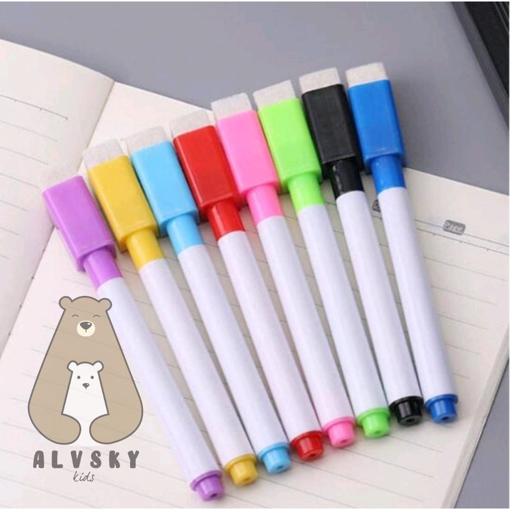 

SPIDOL WIPE CLEAN UNTUK FLASHCARD DAPAT DIHAPUS / WIPE CLEAN PEN