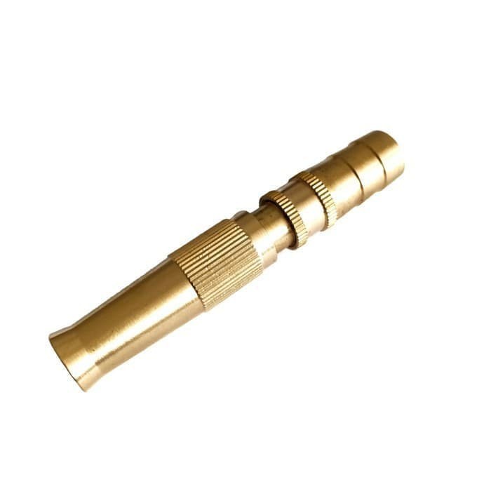 Jual Semprotan Air Lurus Kuningan Brass Hose Nozzle Semprot Penyemprot Cuci Motor Mobil