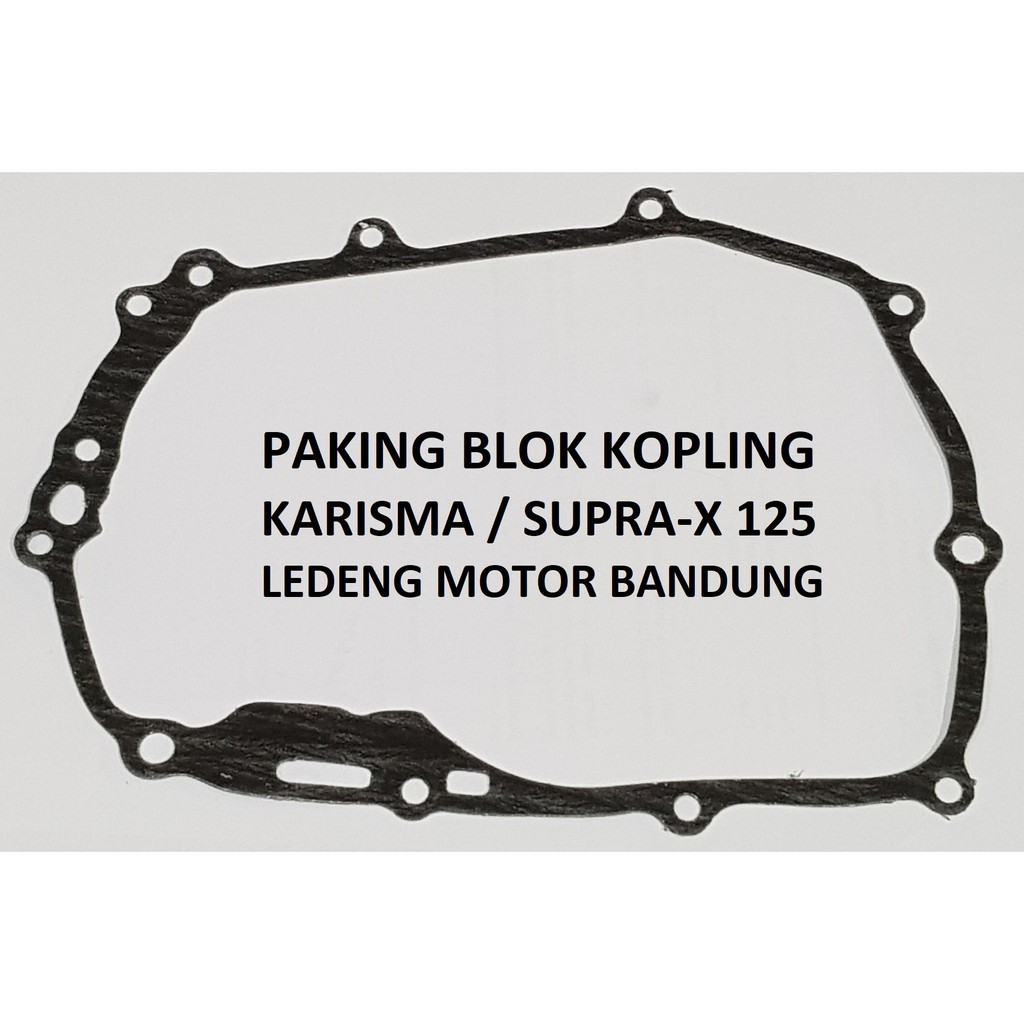 Eceran Gasket Paking Blok Kopling Karisma Supra X 125cc Packing Lokal