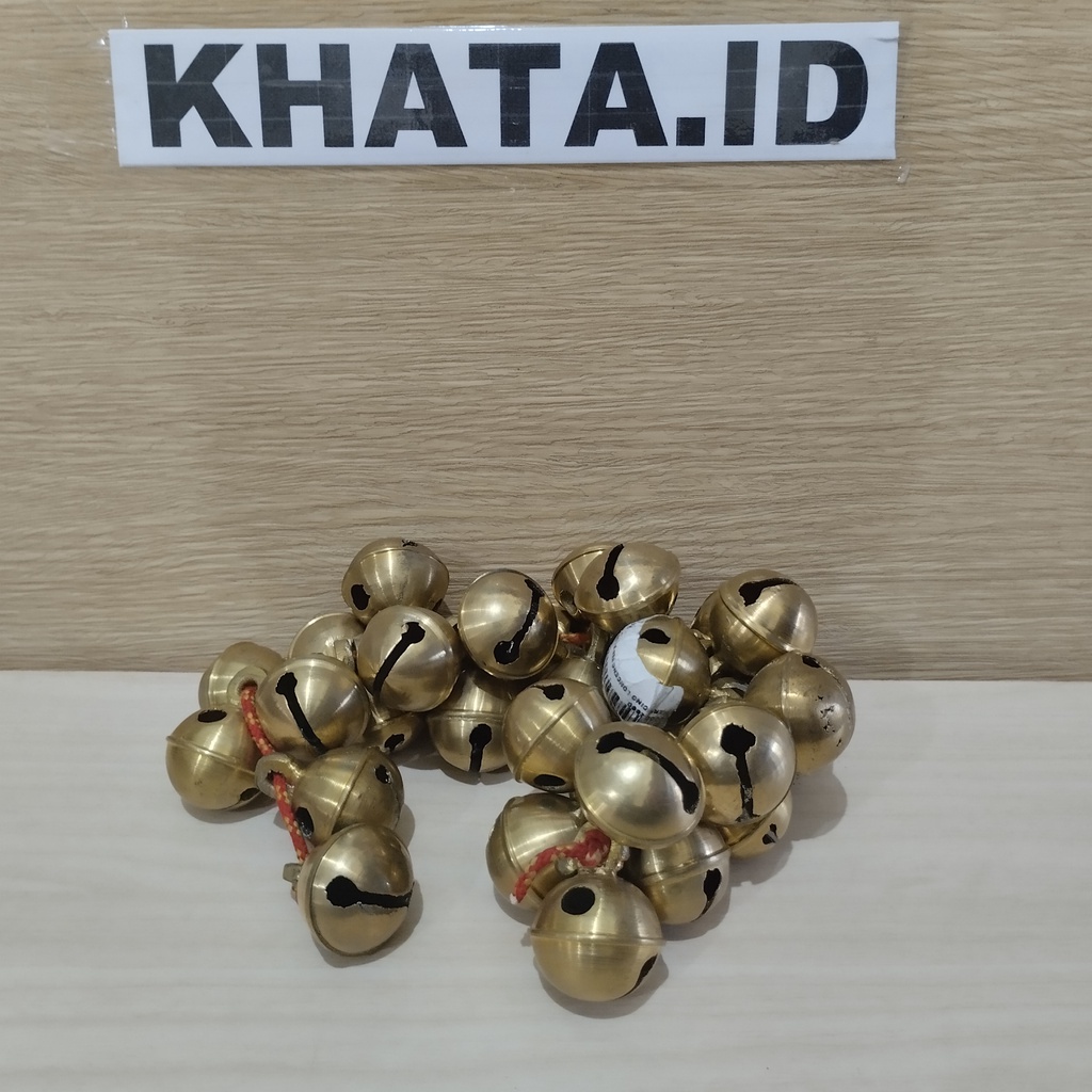 Lonceng Kerincing Kuningan / Lonceng Besar Bulat / Lonceng Kecil Bulat /Lonceng Kalung kuningan
