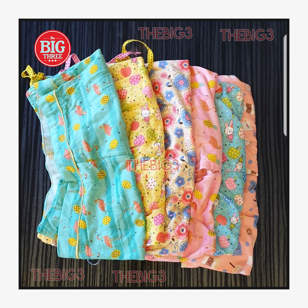 ANNE CLAIRE Celana Pendek Gemas All size Baby Doll Pita Motif Lucu/Kartun Bunga atau Daun daun - Dewasa Hot Pants Cln tidur pdk