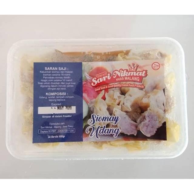 Jual Siomay Udang Sari Nikmat Khas Malang Shopee Indonesia