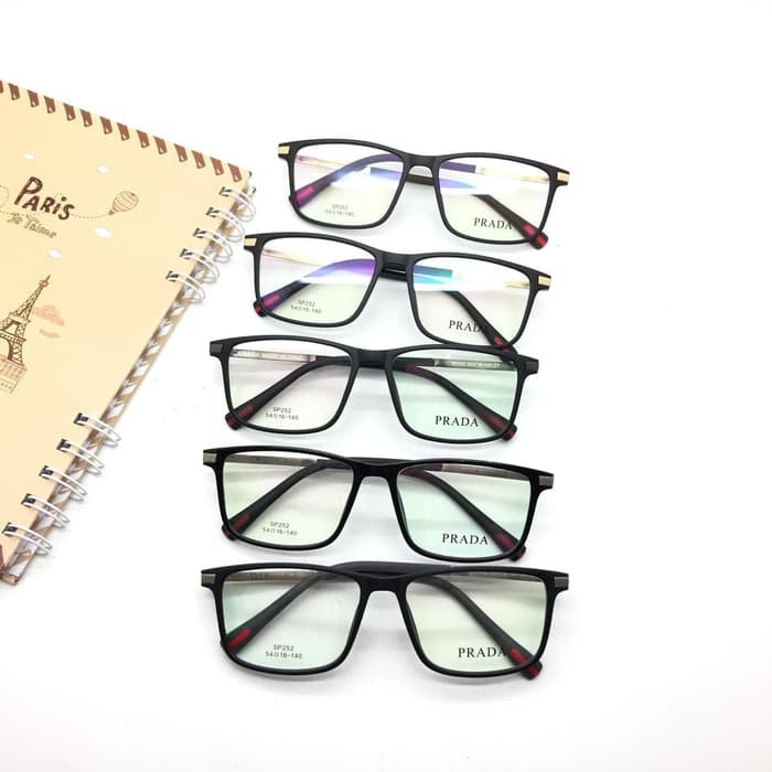 FRAME KACAMATA MURAH/KACAMATA ORIGINAL/ KACAMATA FRAME PRADA 252 BOX