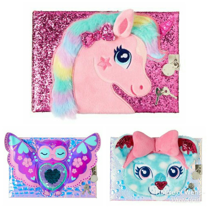 

[RESTOCK] SMIGGLE TACTILE A5 LOCKABLE NOTEBOOK - DIARY SMIGGLE - Puppy