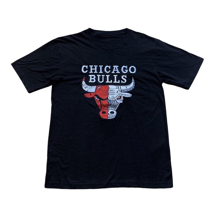 baju kaos Chicago BULLS bordir second