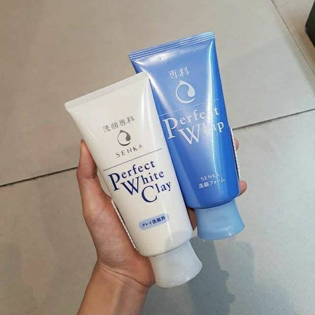 Senka whip cream &  senka perfect white