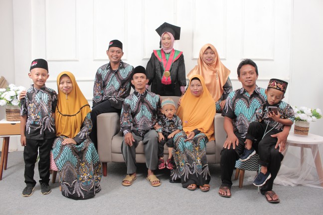 Batik Couple Keluarga Sania Ruffle Ori Ndoro Jowi Dnt Motif Madu Termurah Di Shopee