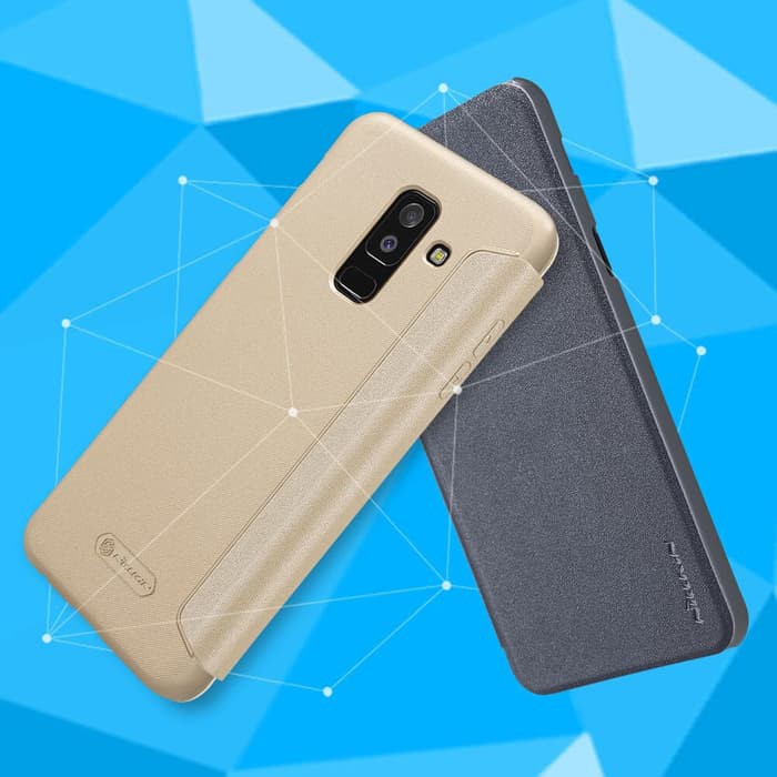 LG G7 ThinQ Flip Cover NILLKIN Sparkle Case - Hitam