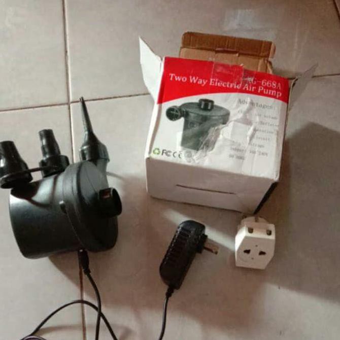 Best Seller - Pompa Angin Listrik / Ac Electric Air Pump / Kompa Elektrik Kasur, Ban