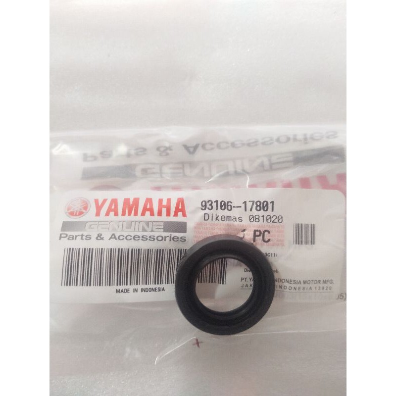 Seal/sil fork(arm) belakang original Yamaha untuk motor Vixion. 93106-17801