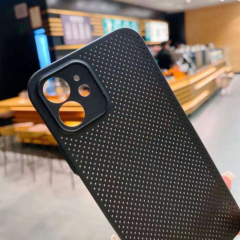 Case Pelindung ultra Tipis breathable Untuk iPhone 14 13 12 11 Pro MAX Plus Mini X XS MAX XR SE 2022 2020 7 8 Plus