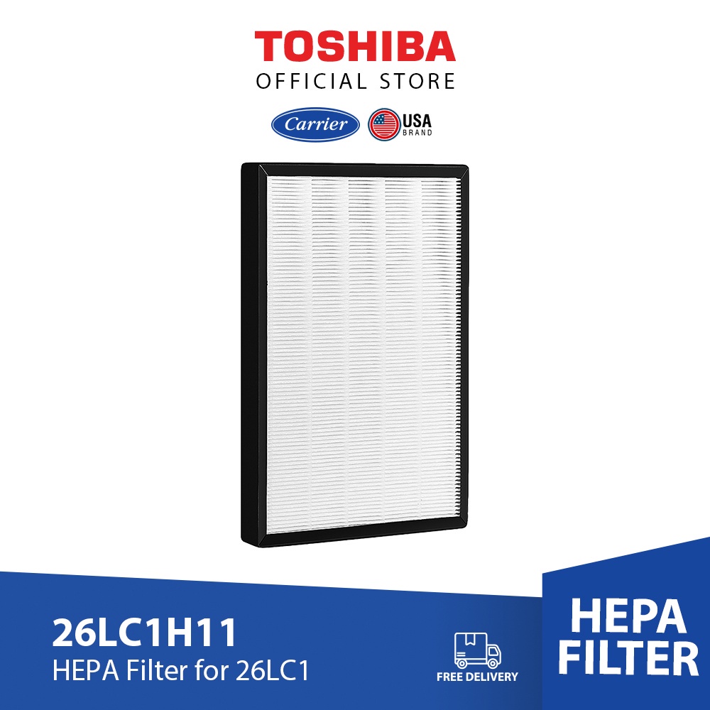 Jual Carrier HEPA Filter for Air Purifier 26LC1 26LC1H11 [NON