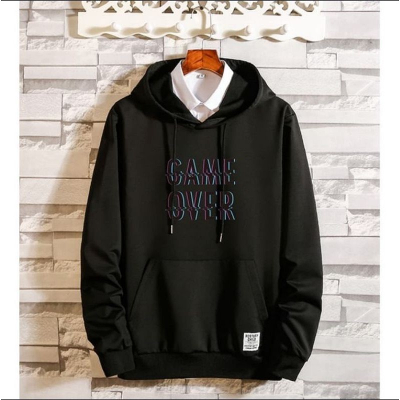 Keneth Putih Baju Sweater Pakaian Hoddie Pria Dewasa