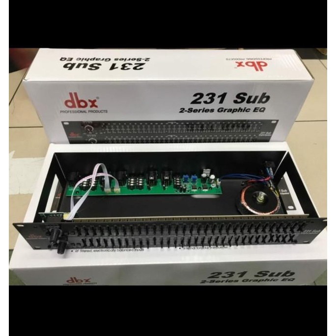 Equalizer DBX 231 Sub Output EQ