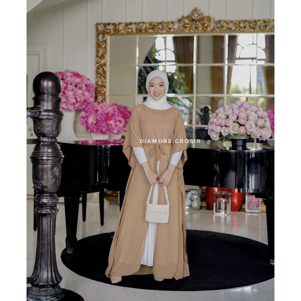SALE !!! CHICI MAXI DRESS OUTER FREE HIJAB-3