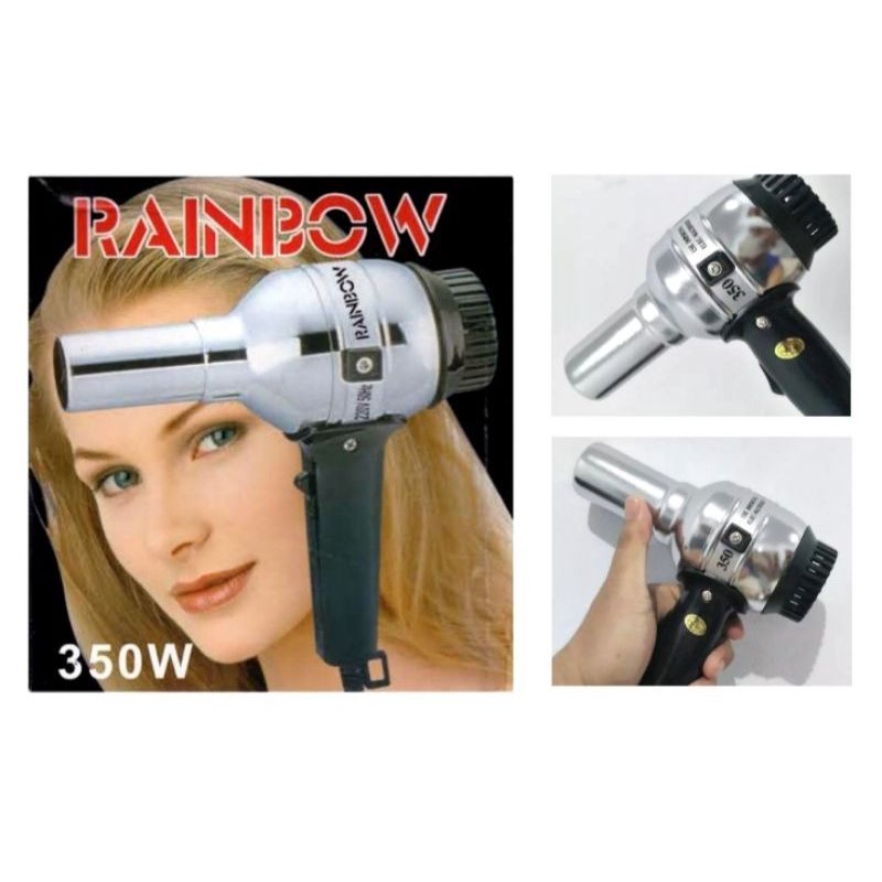 HAIR DRYER RAINBOW PENGERING RAMBUT 350WATT