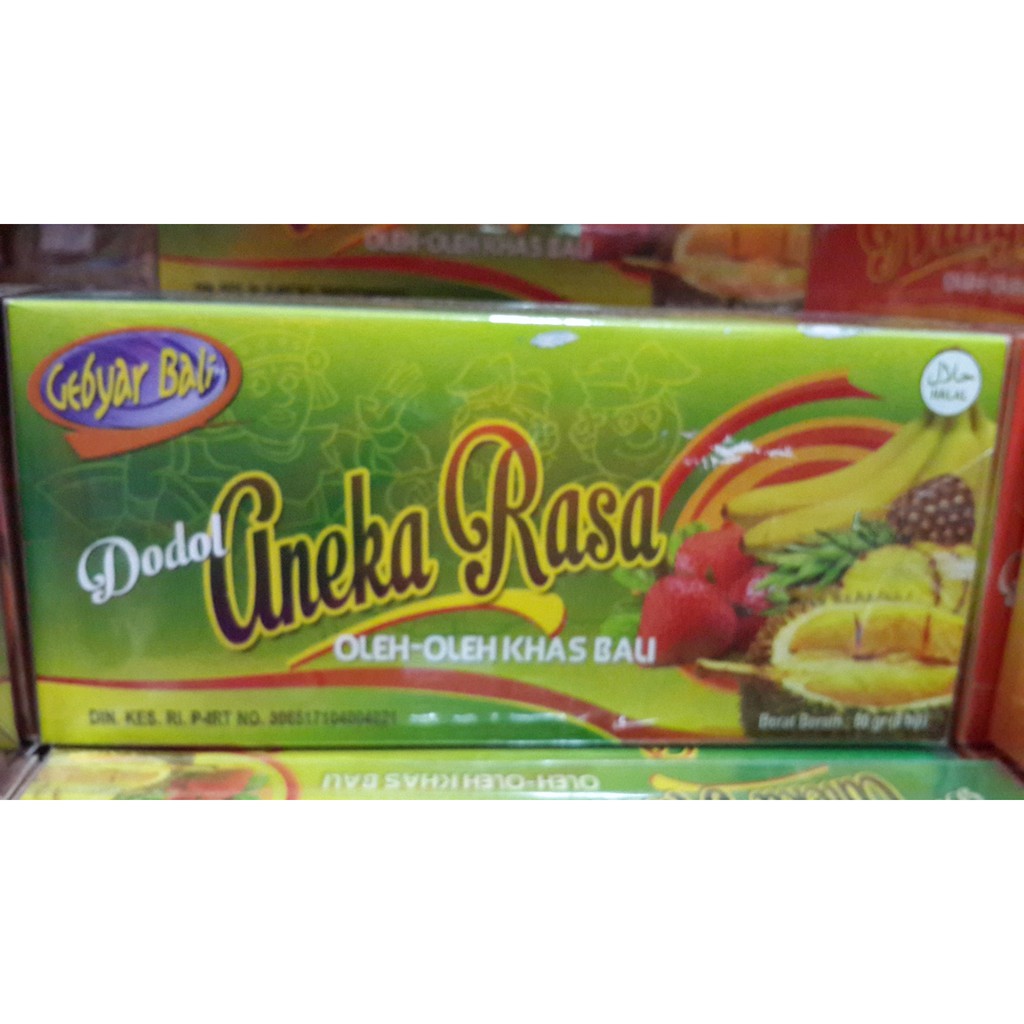 

Dodol Aneka Rasa "Gebyar Bali" Khas Bali