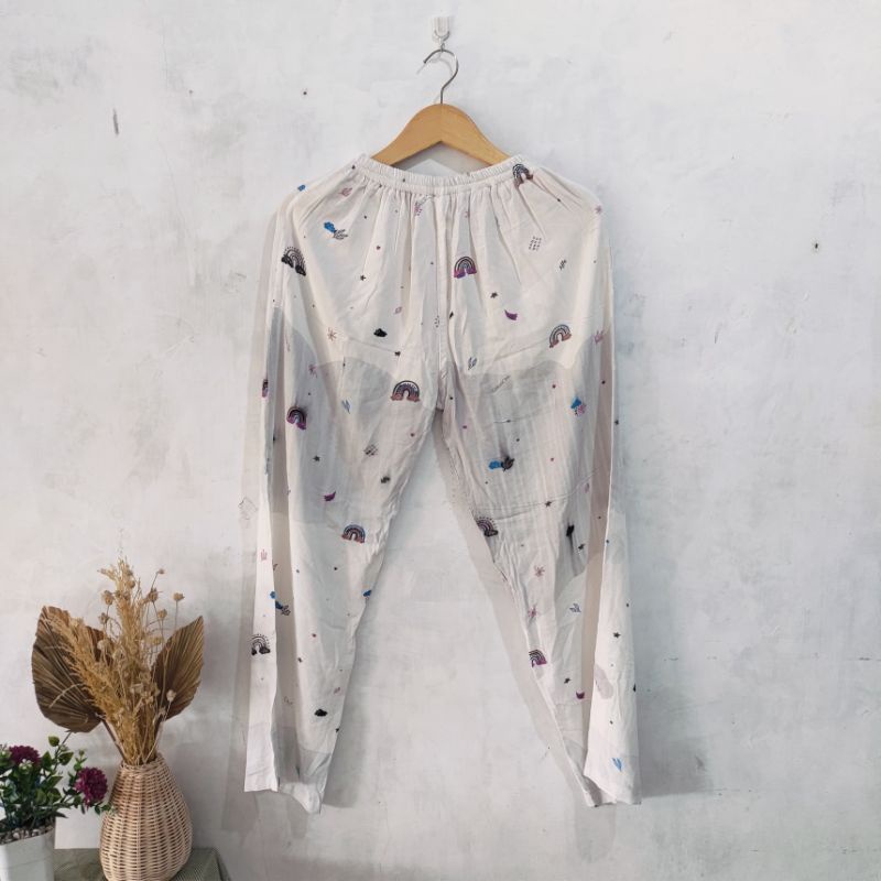 CELANA PANJANG RAYON RIJECT / CELANA KATUN RIJECT /CELANA TIDUR /KULOT RAYON / KULOT PANJANG-2
