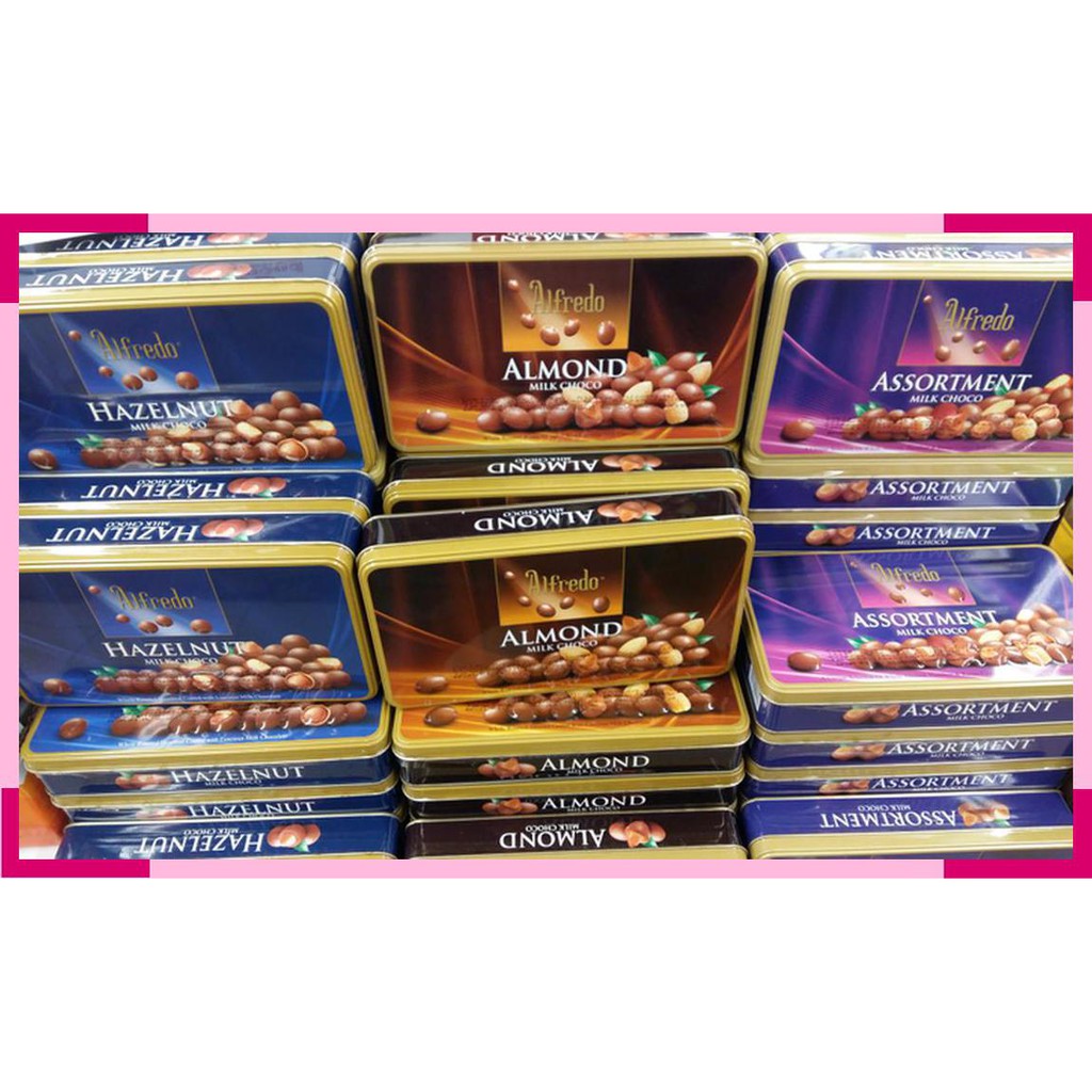 

Alfredo | Almond | Hazelnut | Assortment | 180 gram | chocolate | milk