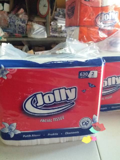 TISU JOLLY SEGI,TISU POLOS HALUS, 560GR