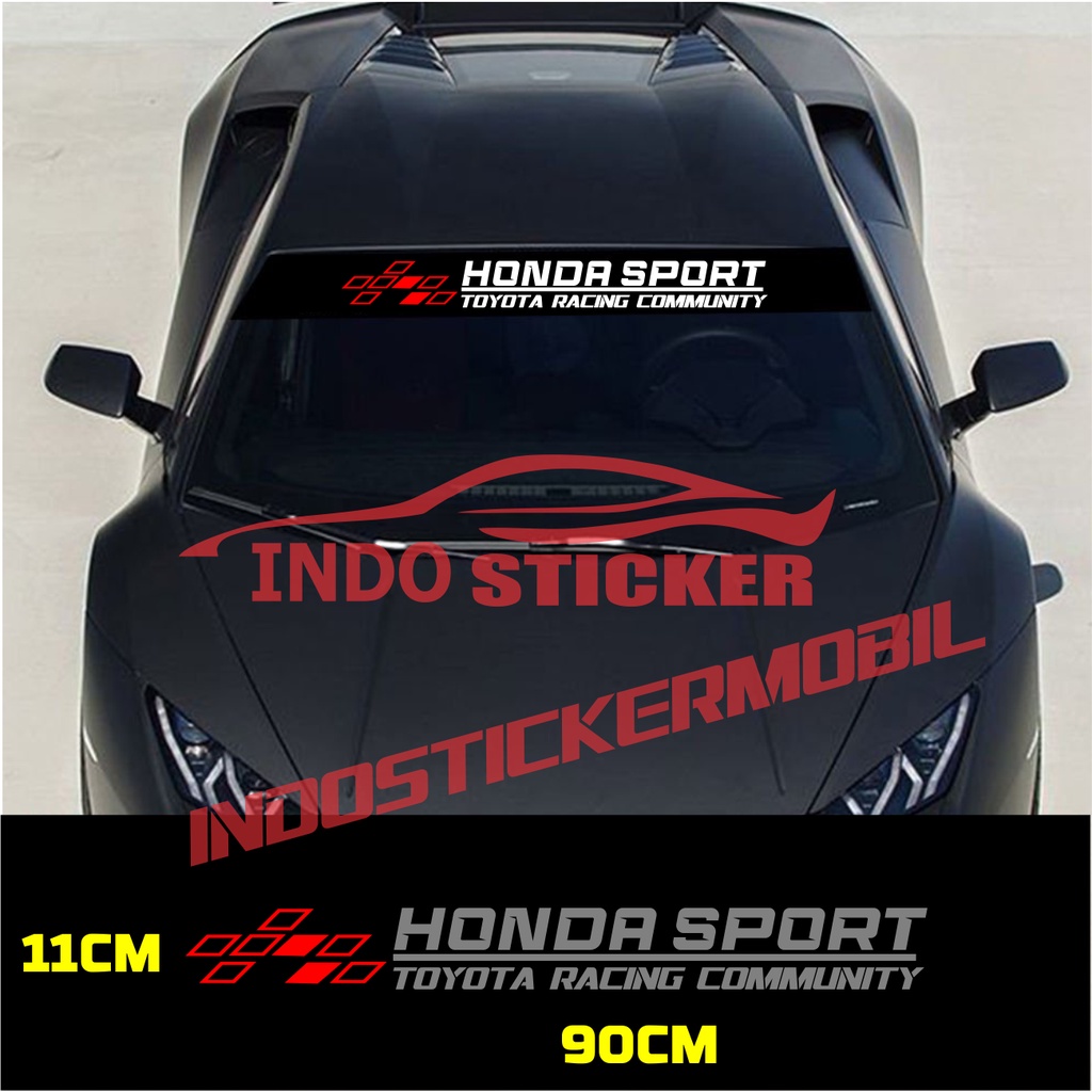 Sticker Cutting Bahan Oracal STIKER KACA MOBIL HONDA JAZZ MOBILO FREED  KACA DEPAN BELAKANG MOBIL HO