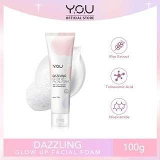 YOU Dazzling Glow Up Facial Foam