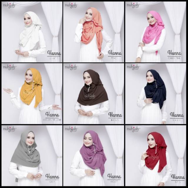 Shawl Instan Hanna Nuhijab